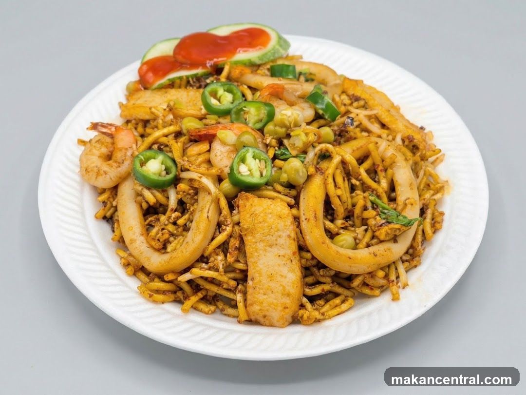 Seafood Noodles