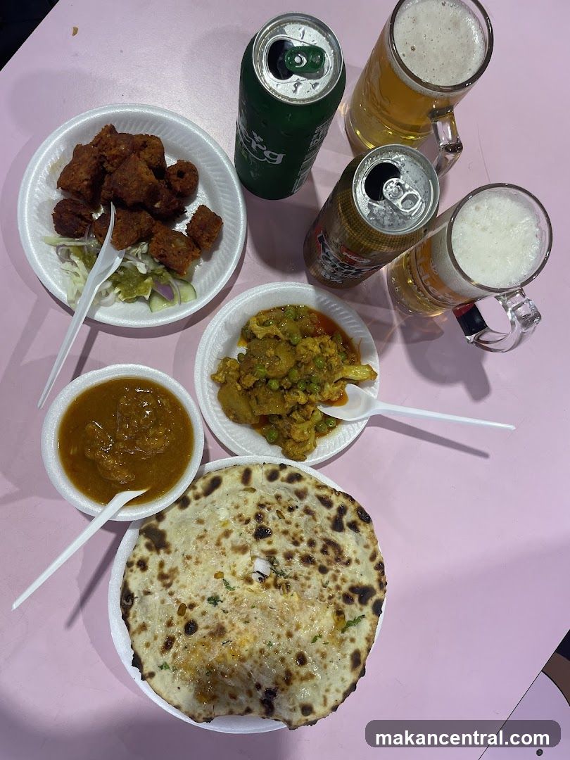 Indian Food and Beer