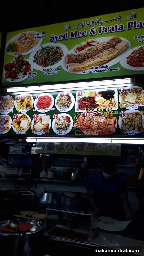 Syed Mee & Prata Placard