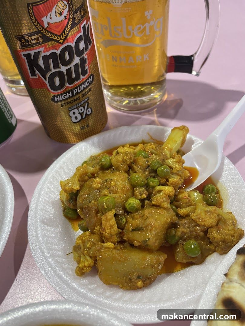 Beer and Indian Food