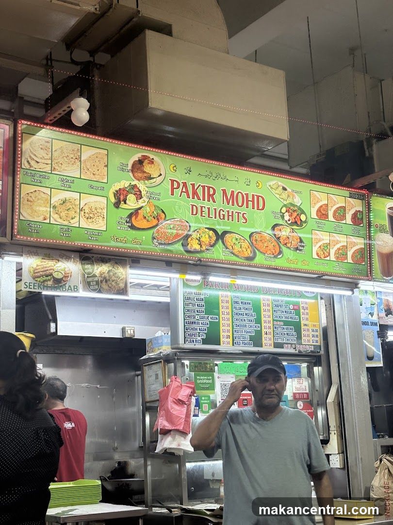 Pakir Mohd Delights Menu