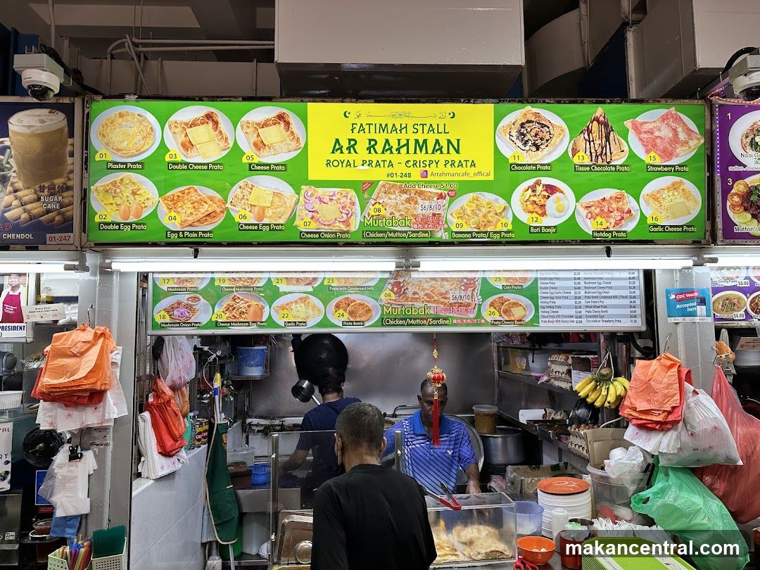 Fatimah Stall Ar Rahman Menu