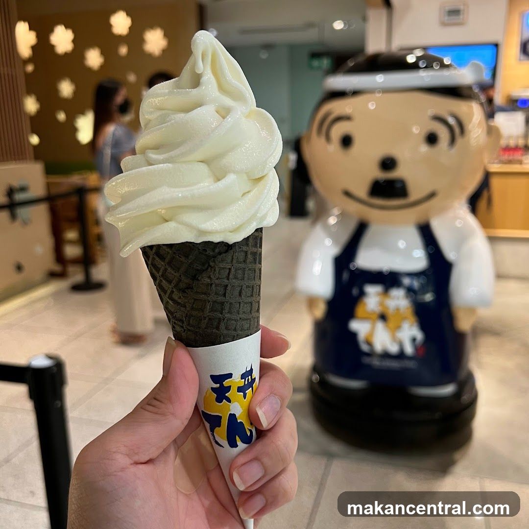Soft Serve Ice Cream Cone