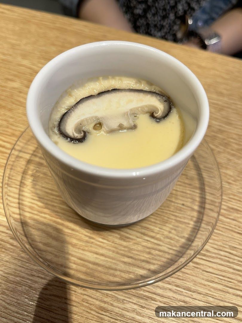 Chawanmushi with Shiitake Mushroom