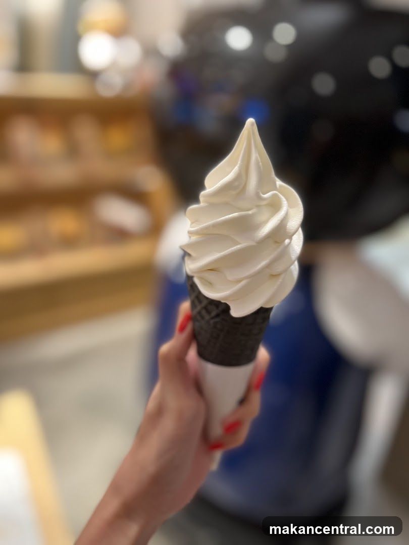 Soft Serve Ice Cream Cone