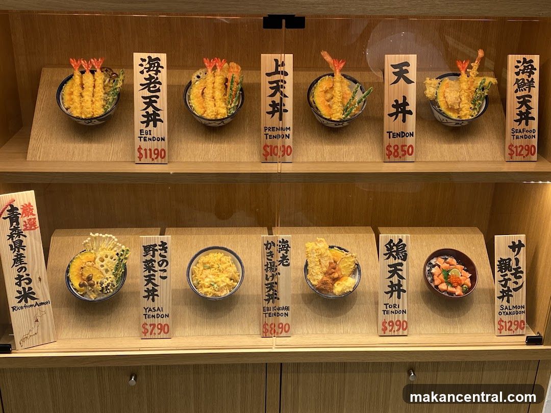 Japanese Food Display