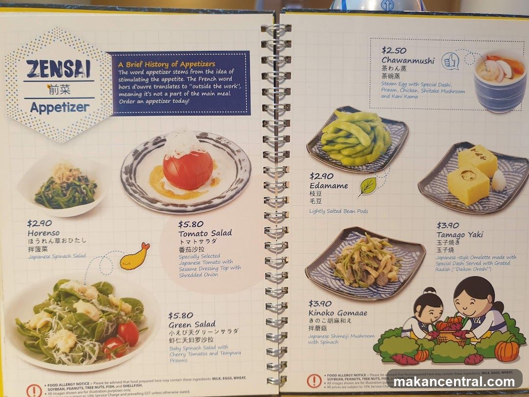 Zensai Appetizer