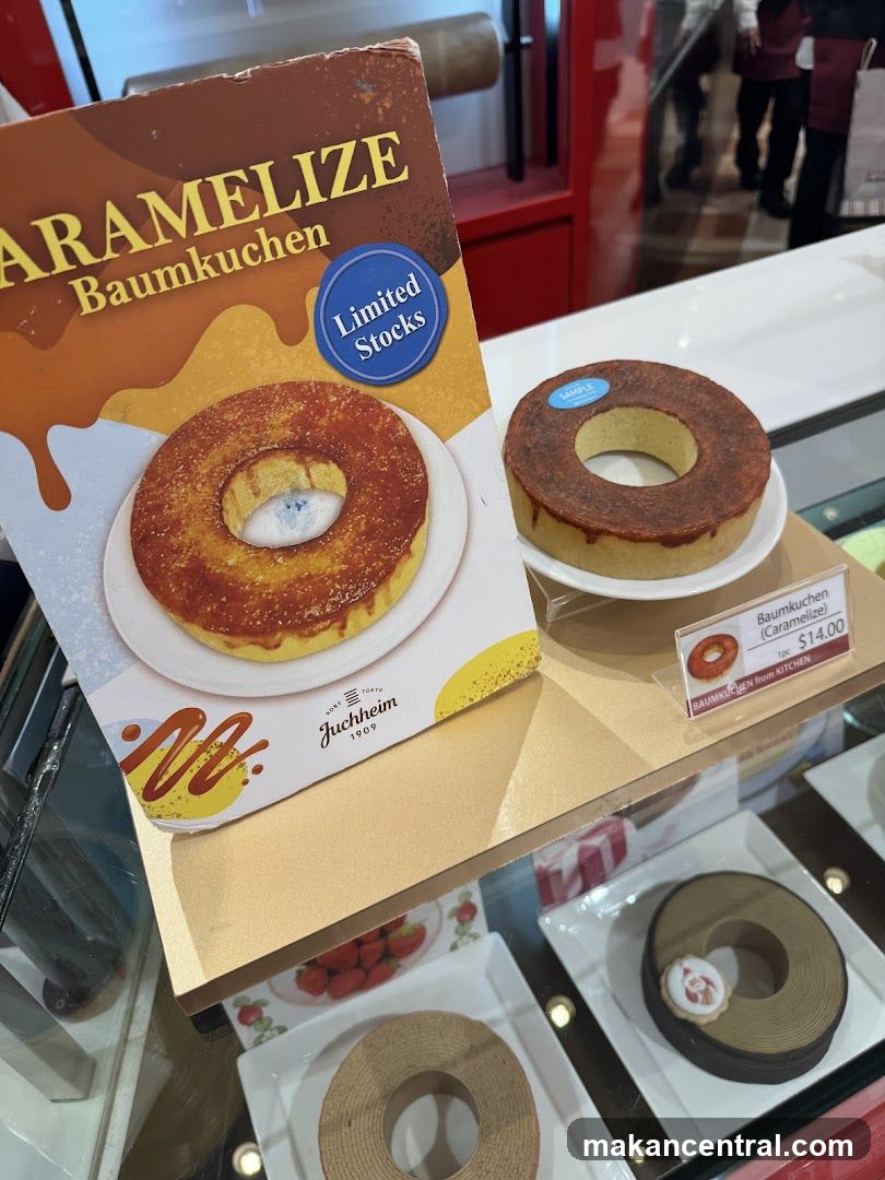 Caramelize Baumkuchen Display