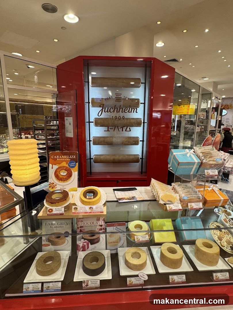 Juchheim Baumkuchen Display