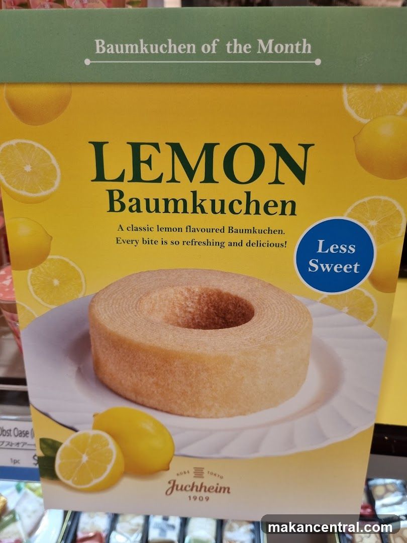Lemon Baumkuchen of the Month