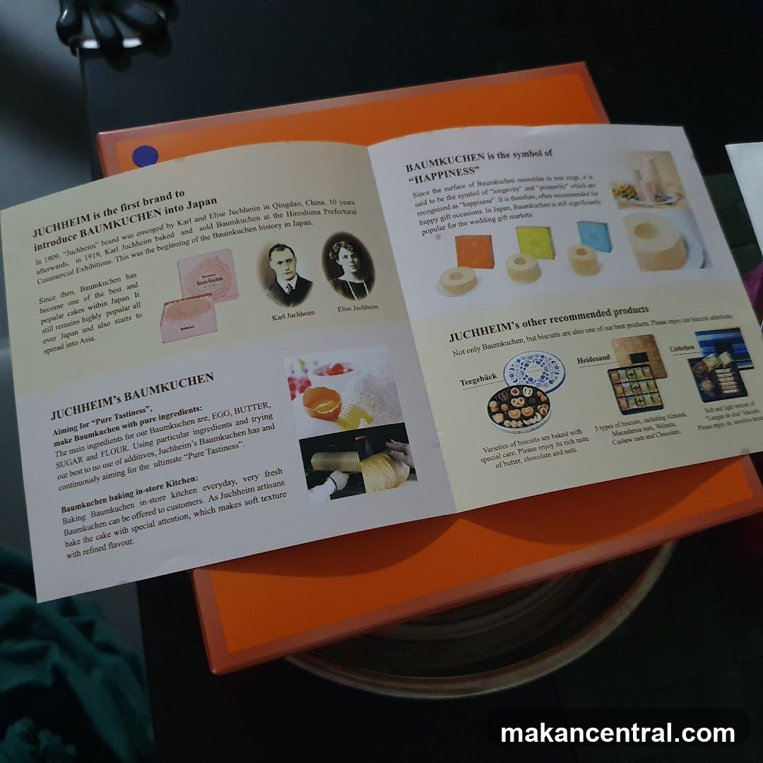 Juchheim Baumkuchen Information