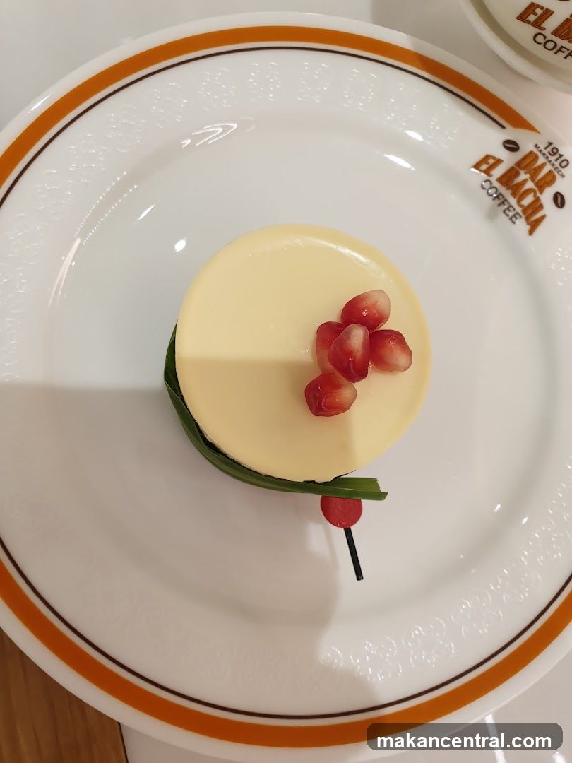 Dessert on a plate