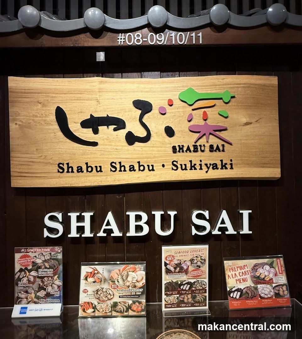 Shabu Sai Restaurant Signage