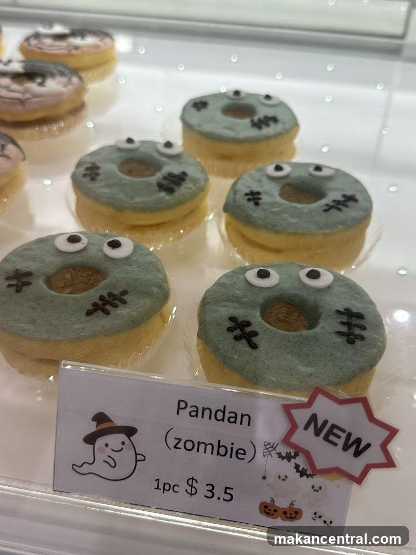 Pandan Zombie Donuts