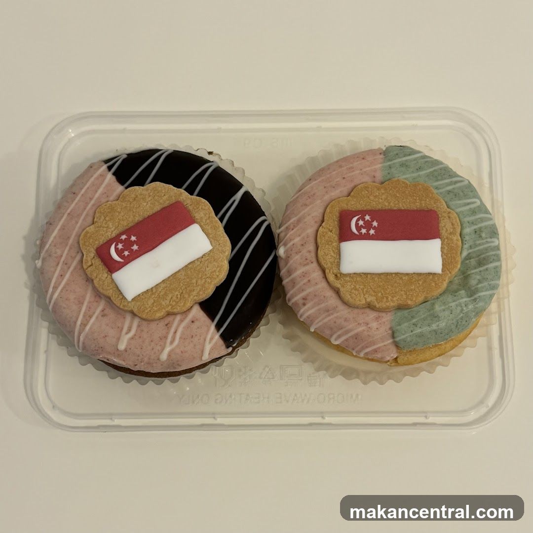 Singapore Flag Decorated Cookies