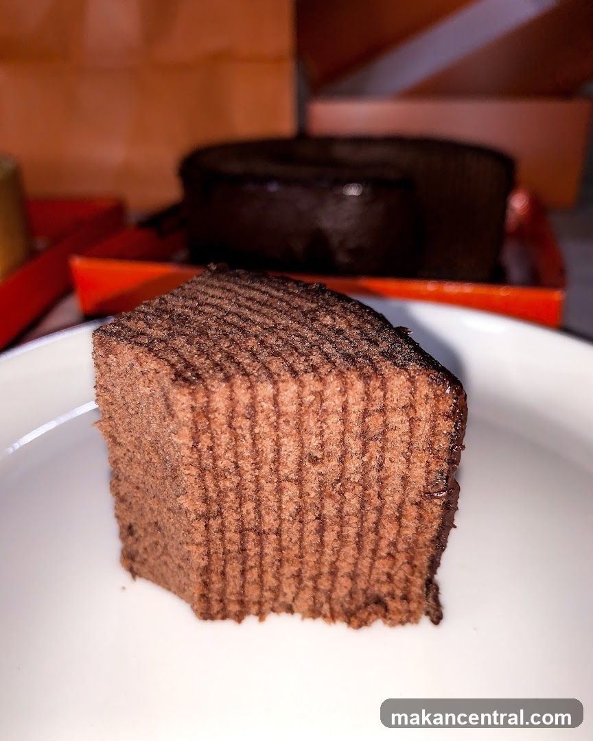 Chocolate Cake Slice