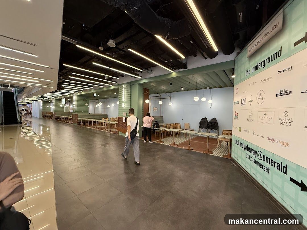 Mall Directory and Seating Area