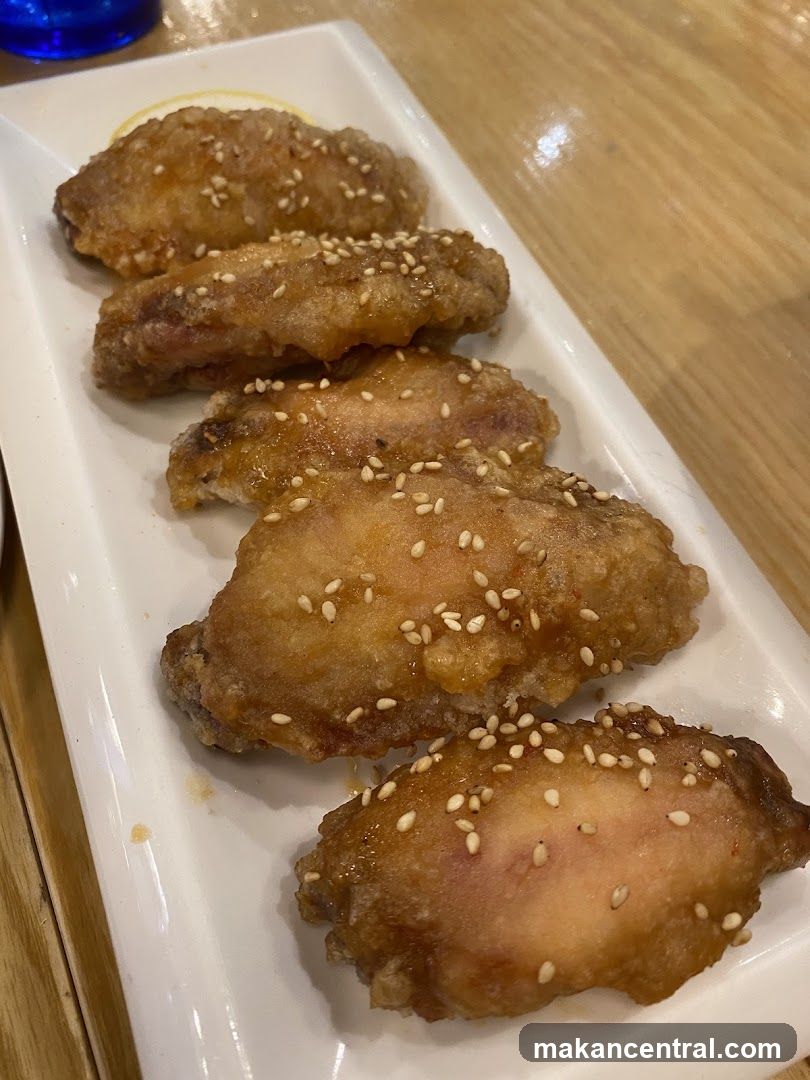 Chicken Wings with Sesame Seeds
