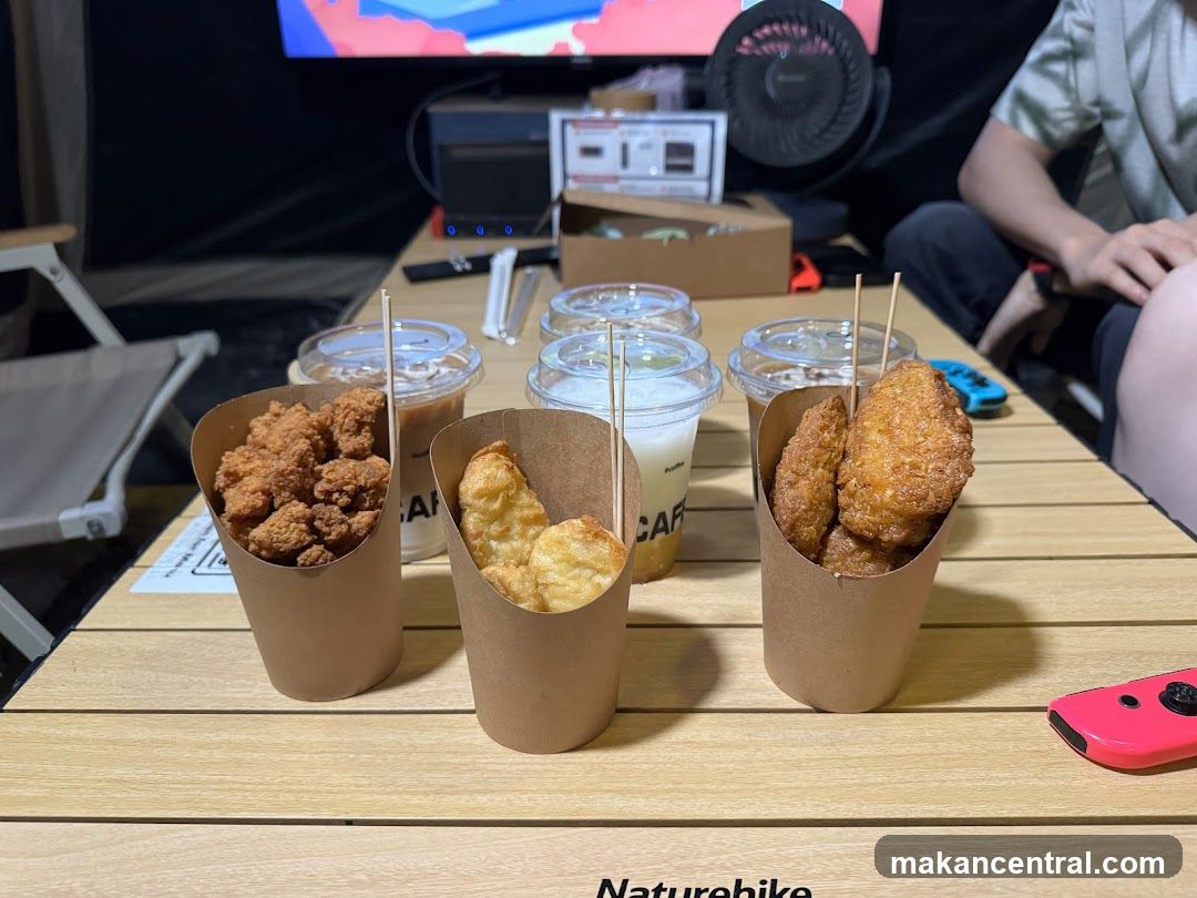 Fried Chicken and Drinks