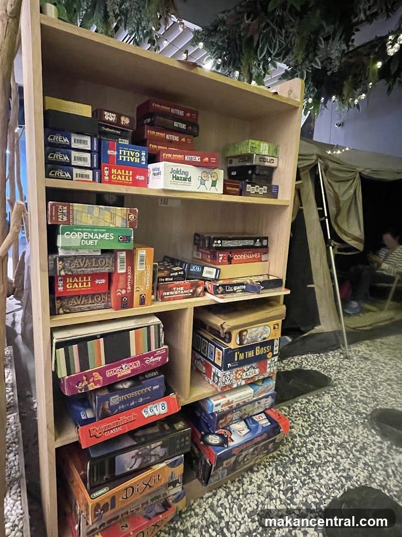 Board Games Shelf
