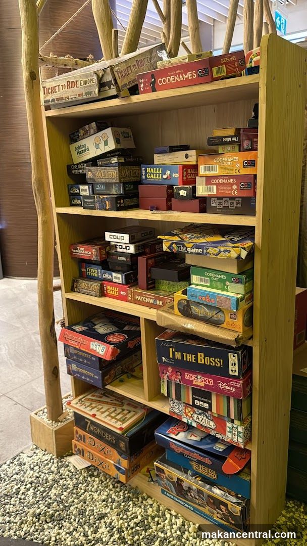 Shelf of Board Games