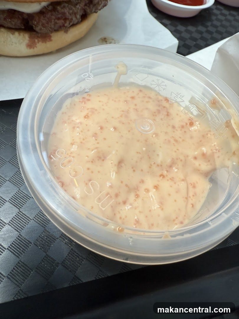 Sauce in a Container
