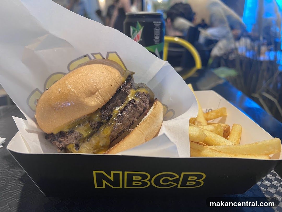 Double Cheeseburger and Fries