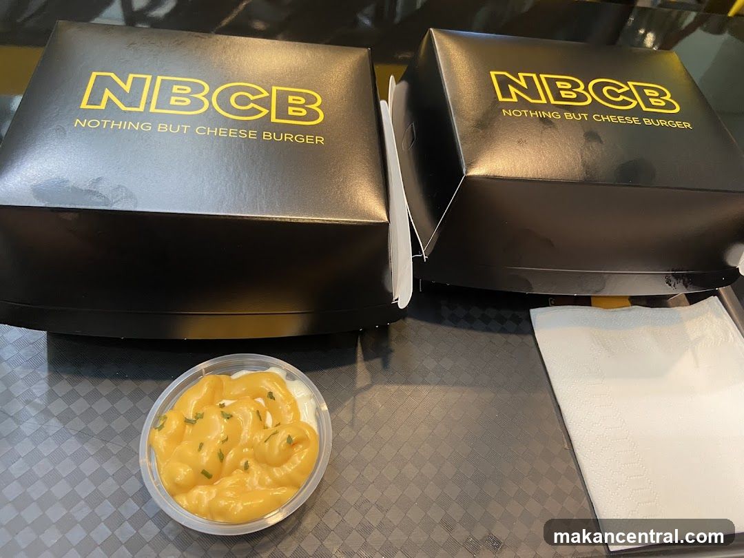 NBCB Burger Boxes and Dip