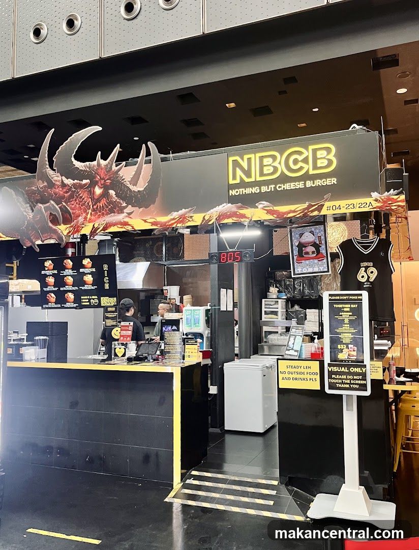 NBCB Nothing But Cheese Burger Stall