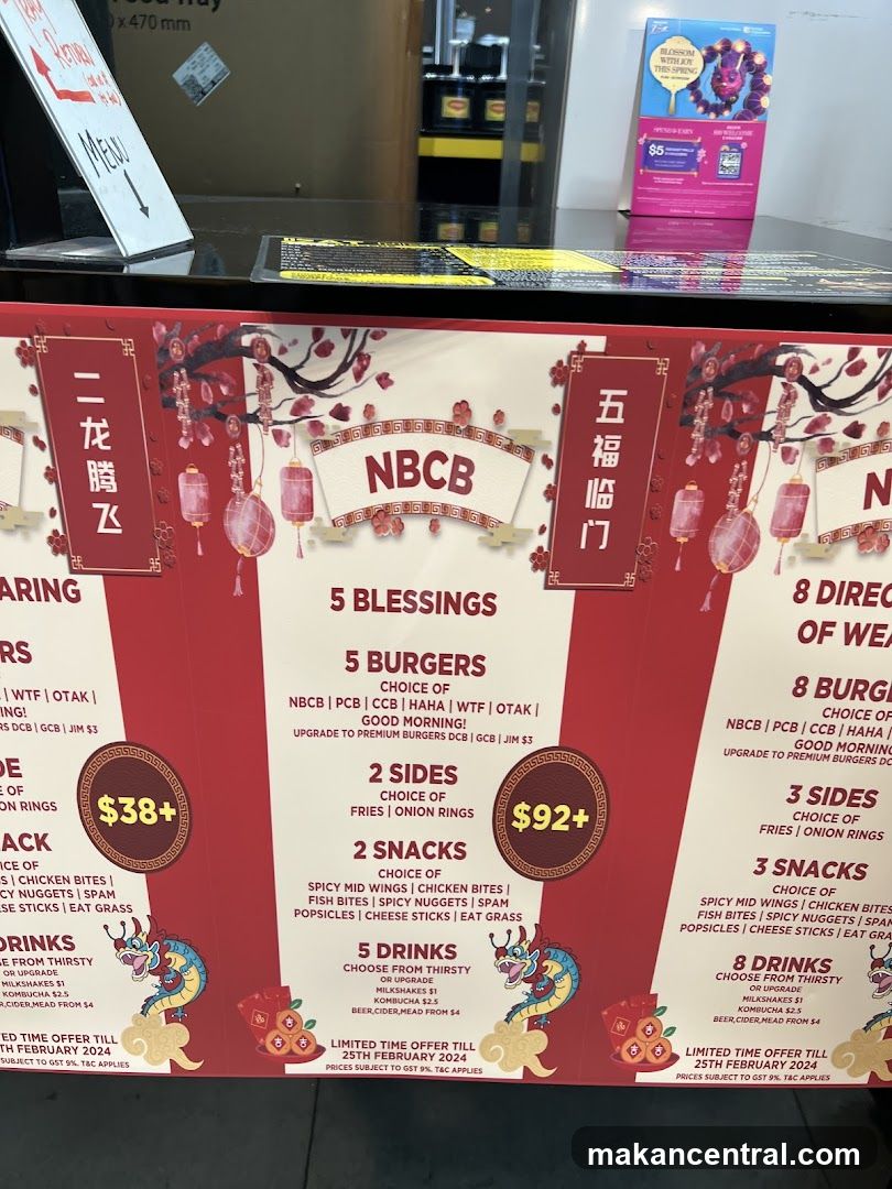 NBCB Menu