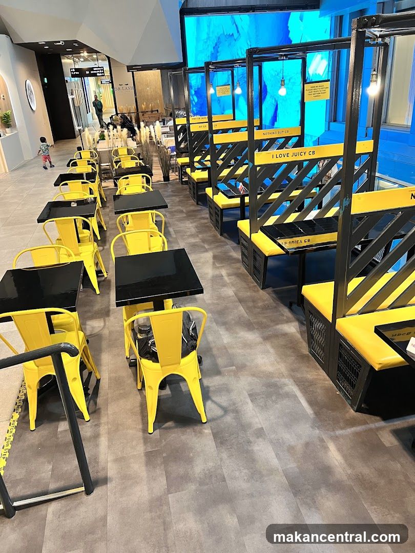 Restaurant Seating Area
