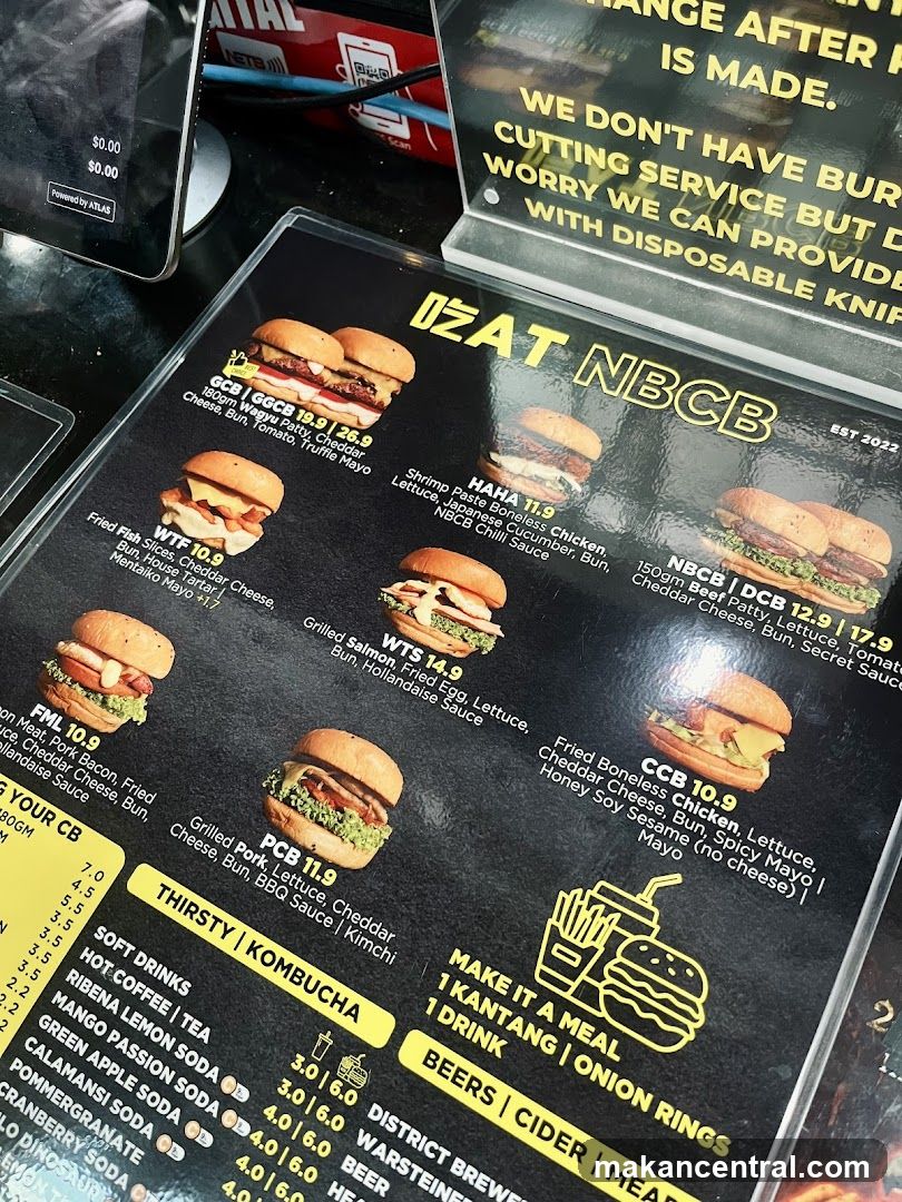 IZAT NBCB Menu