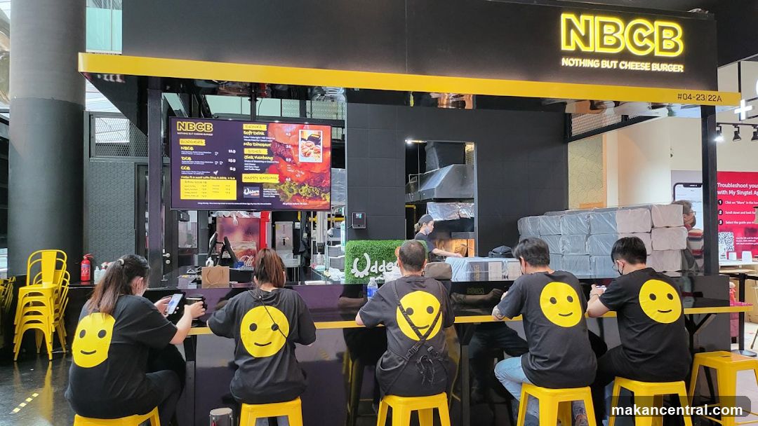 Burger Restaurant Counter