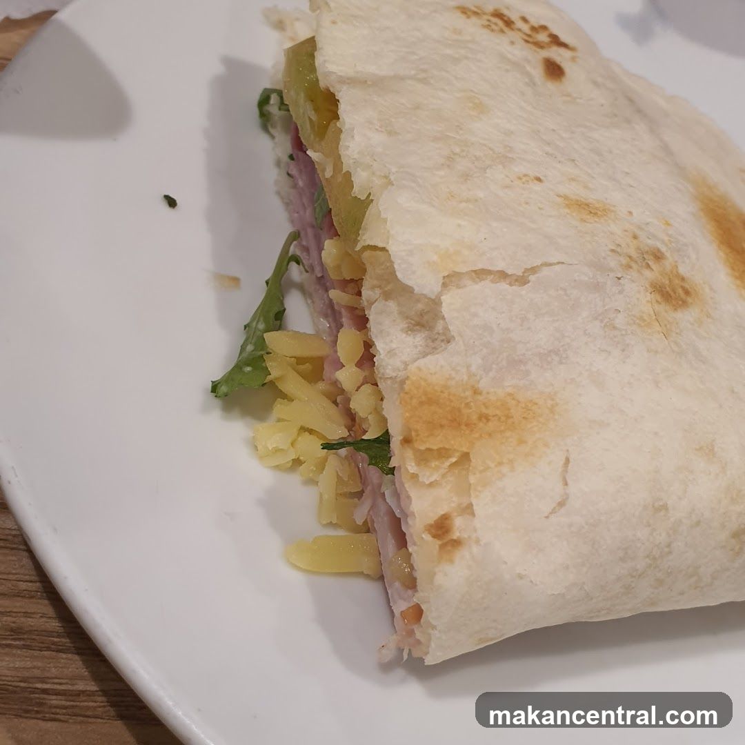 Ham and Cheese Wrap