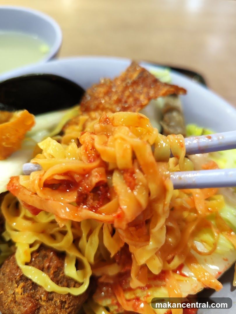 Noodles with Meat and Vegetables