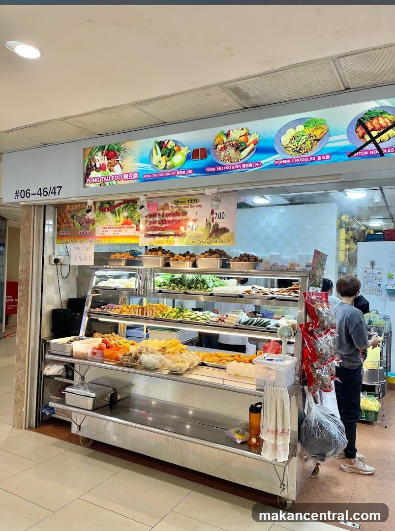 Yong Tau Foo Stall