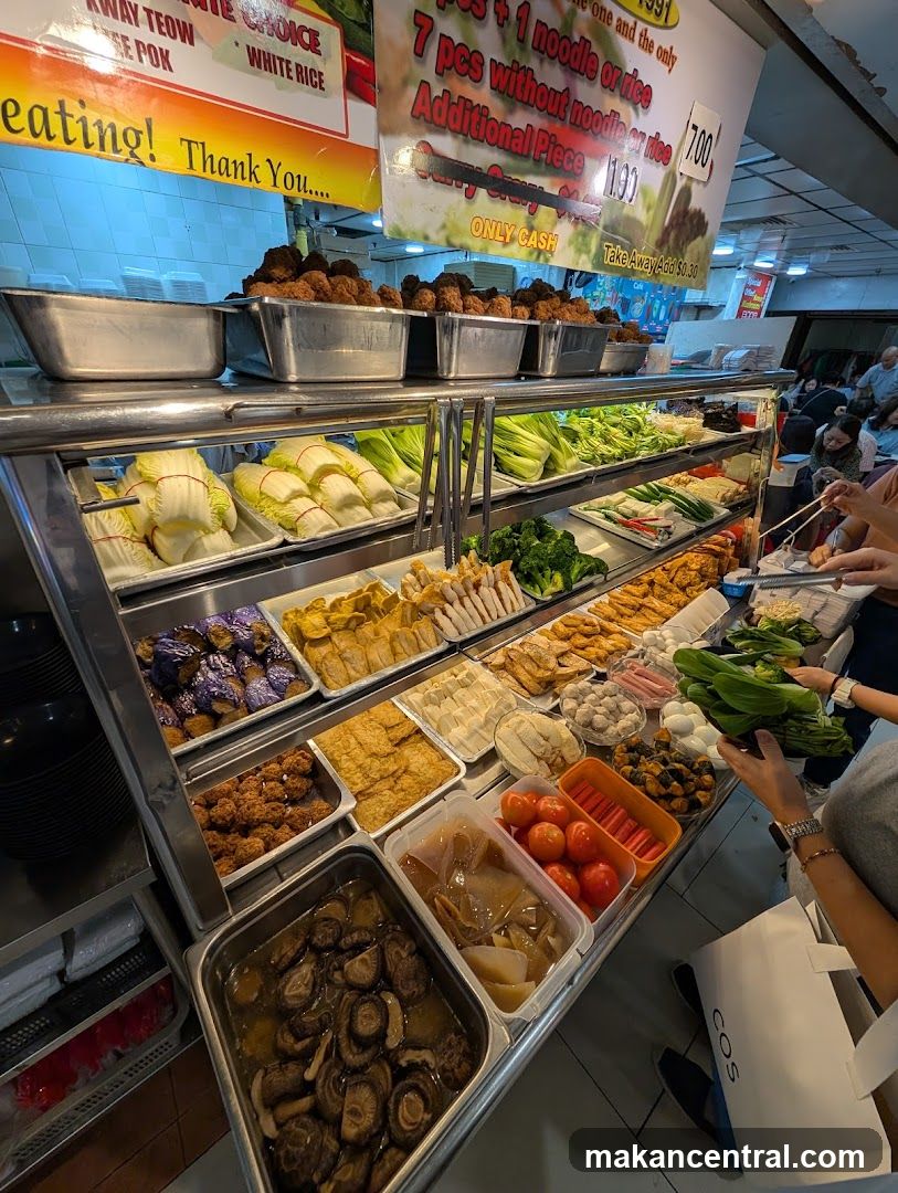 Food Stall Display