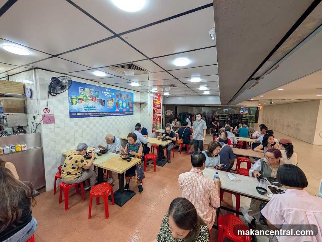 Busy Cafe Interior