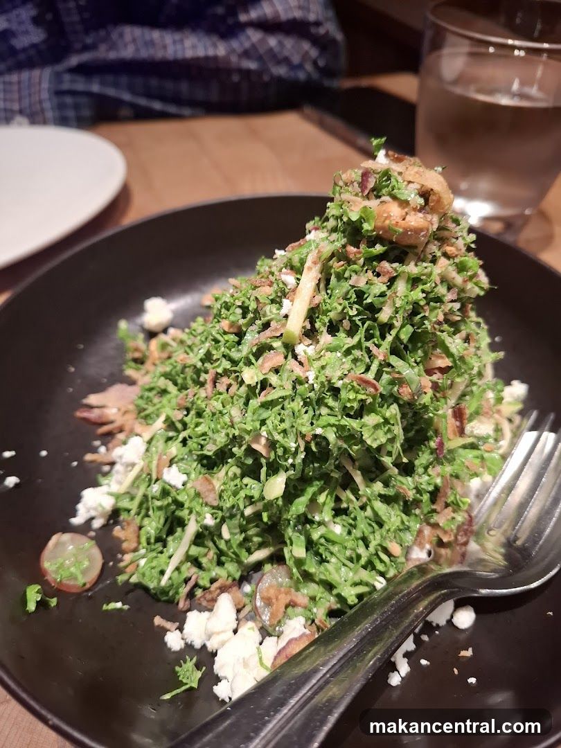 Shredded Brussels Sprout Salad