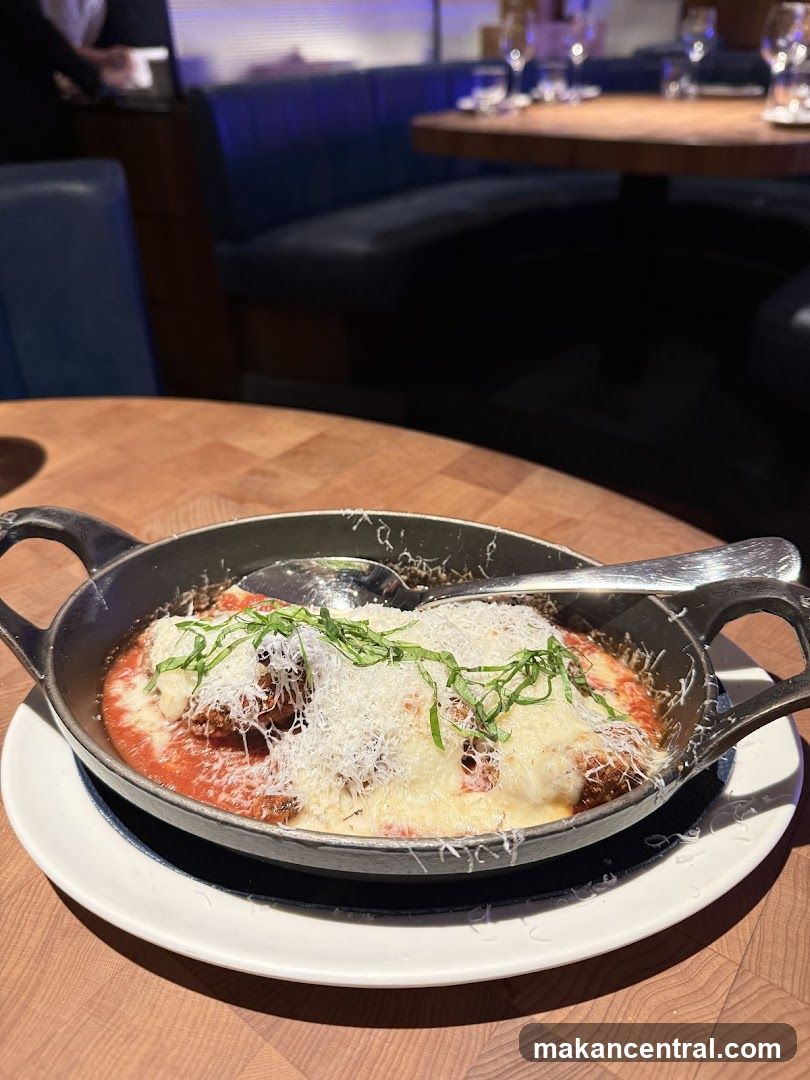 Meatballs with Cheese and Sauce