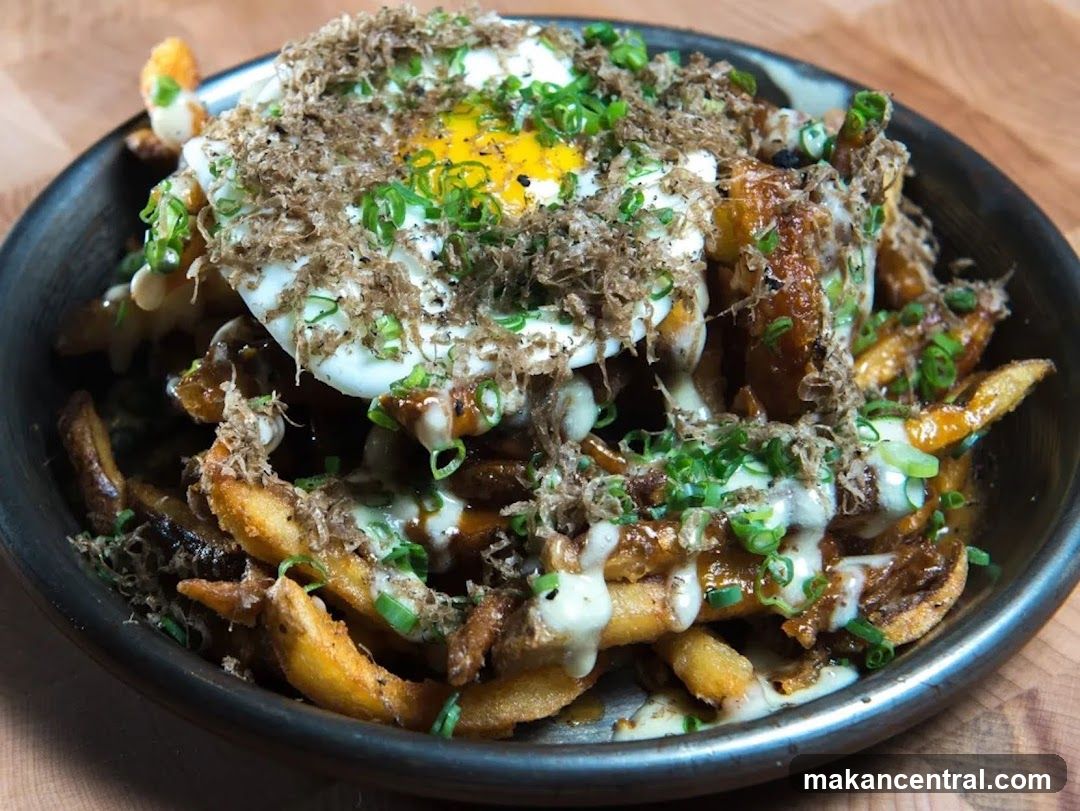 Truffle Fries with Fried Egg