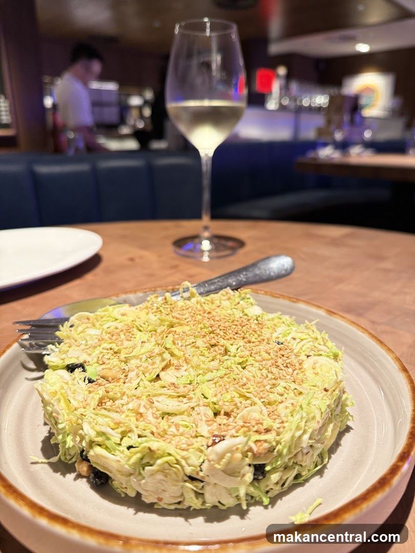 Salad and Wine