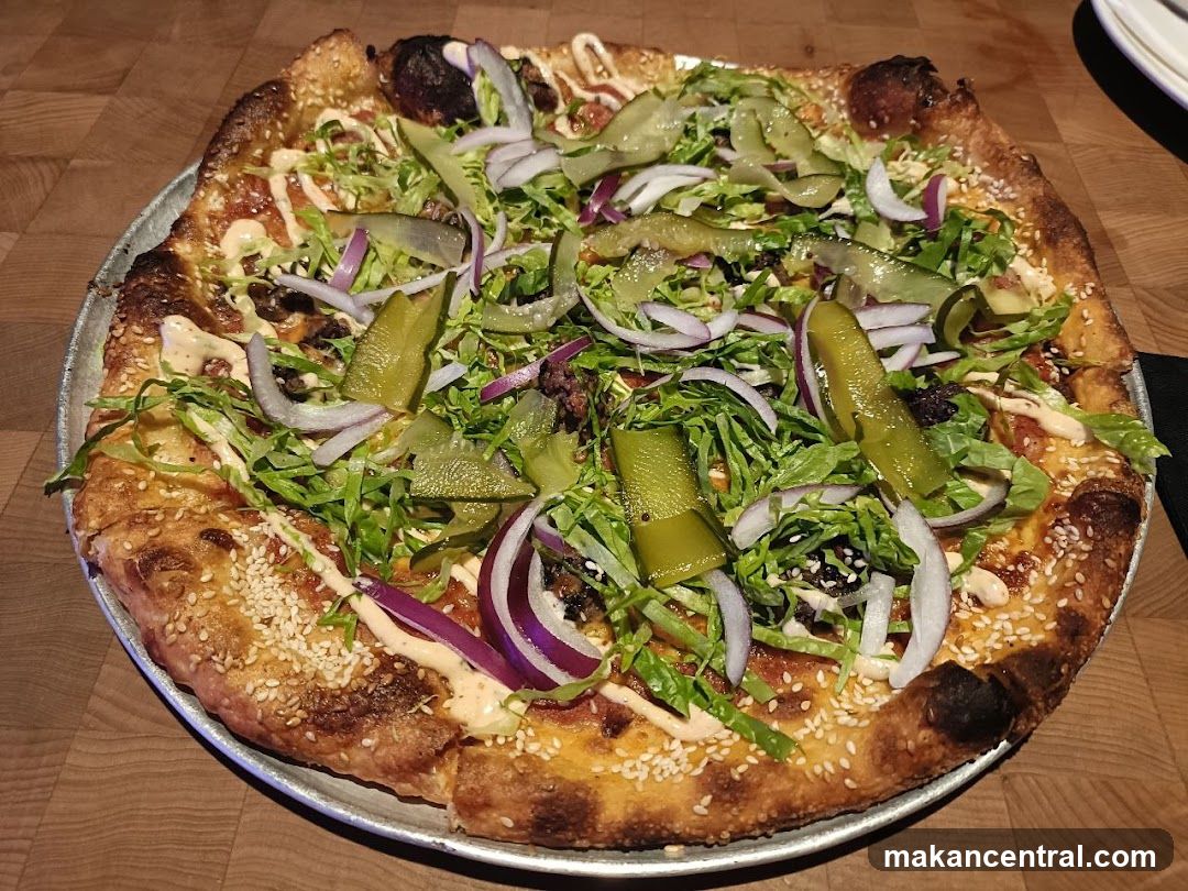 Square Pizza with Toppings