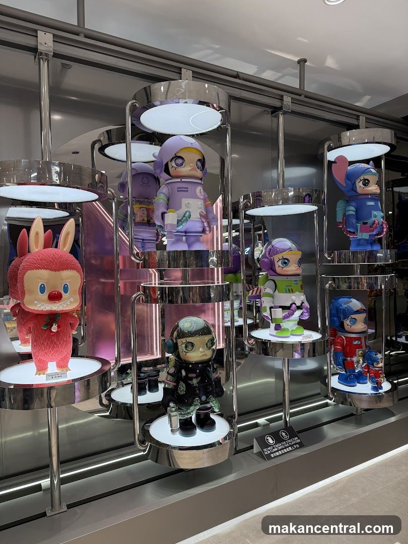 Display of collectible figures