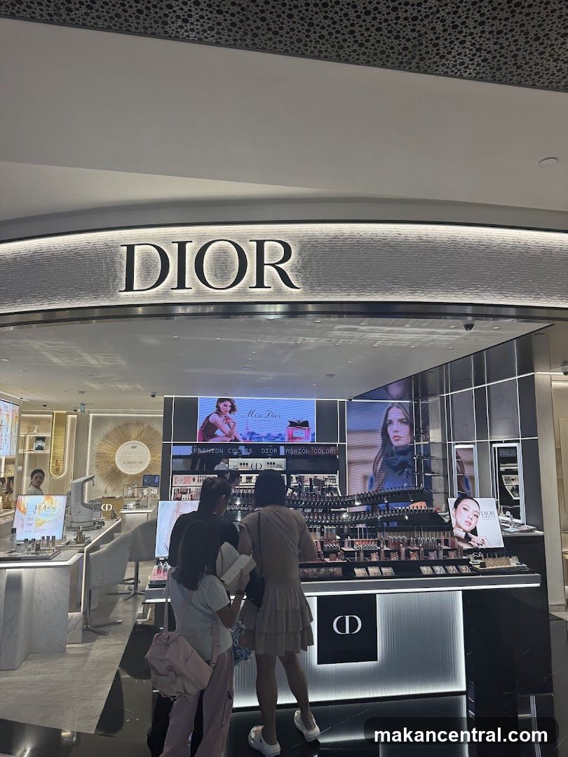 Dior Cosmetics Display
