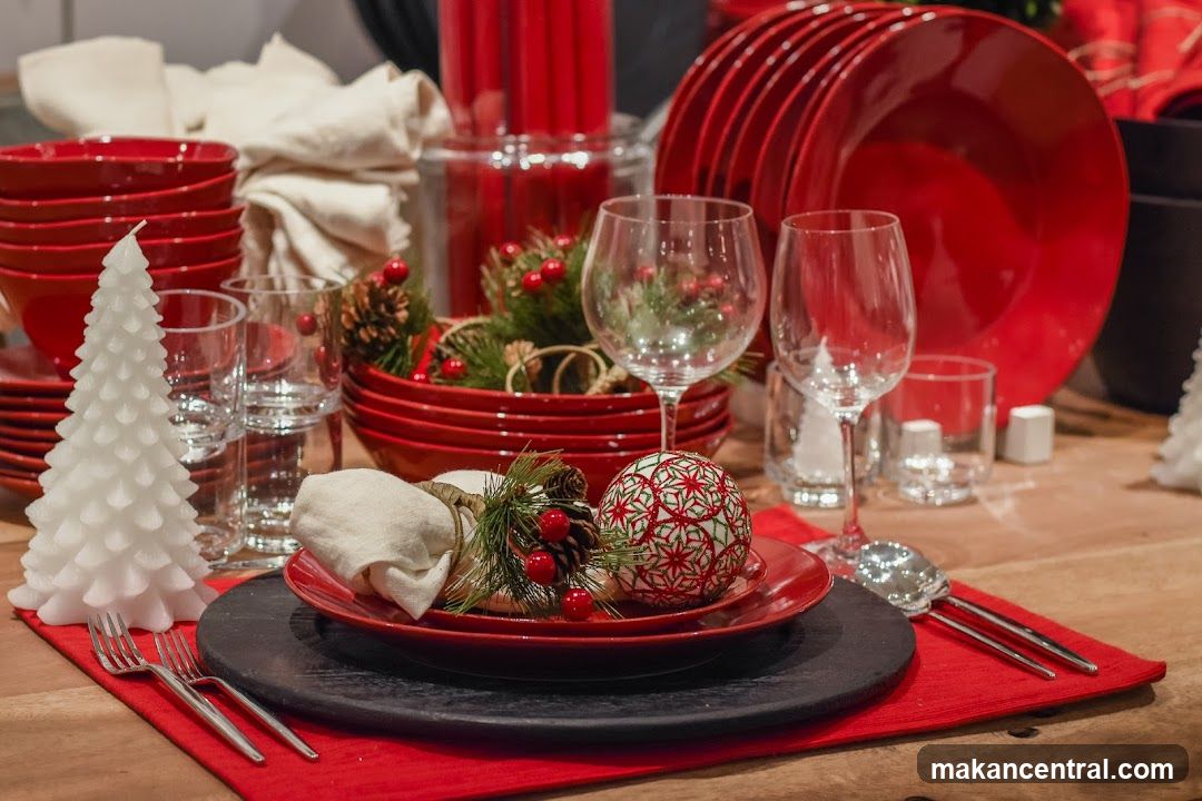 Christmas Table Setting