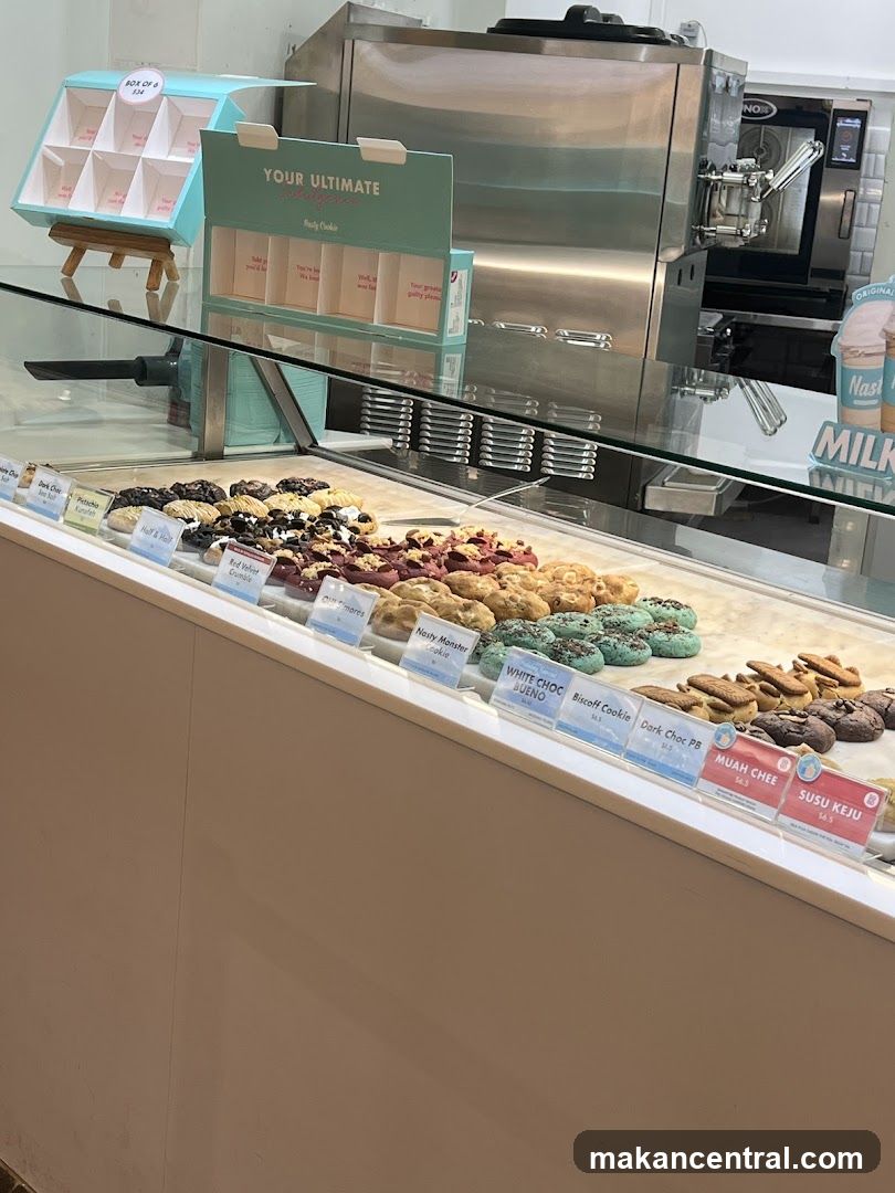 Display of Cookies