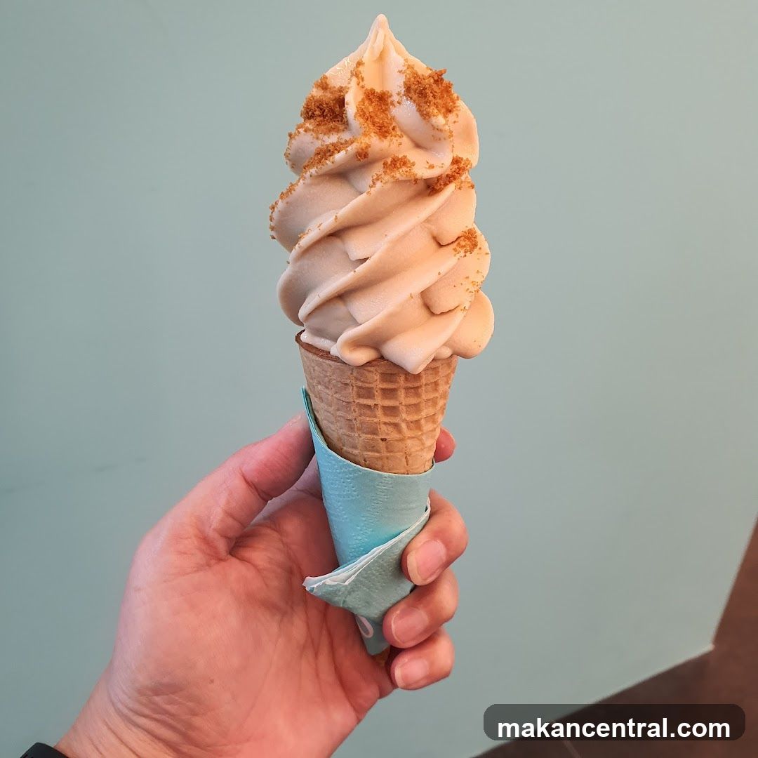Soft Serve Ice Cream Cone