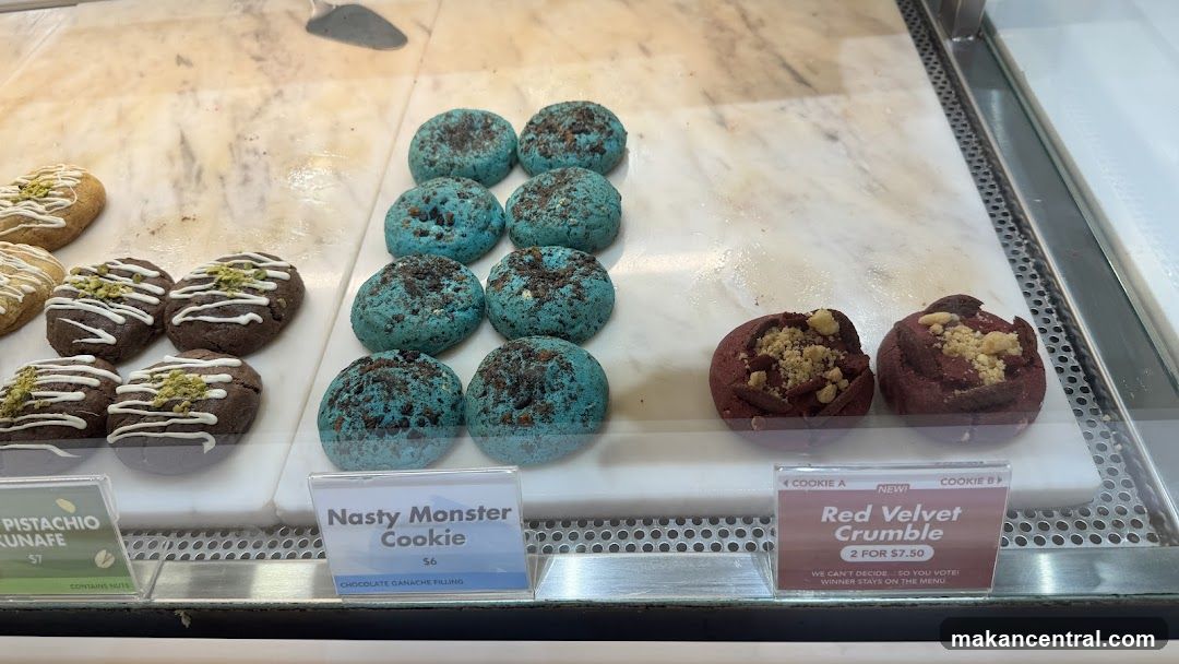 Cookies on display
