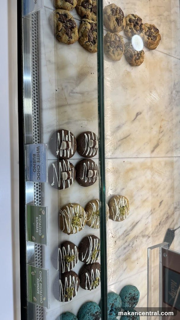 Cookies in a Display Case